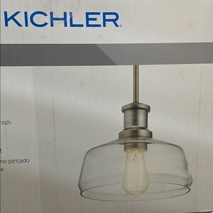 Silver Pendant Light